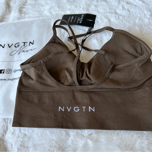 NEW! NVGTN Galaxy Ribbed Seamless Bra - Picture 2 of 4
